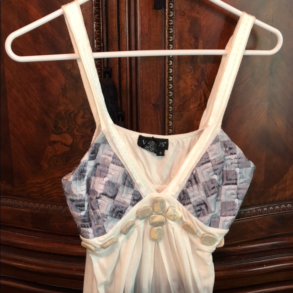 Casual cotton beach dress